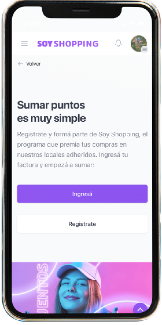 Programa de Beneficios centro comercial