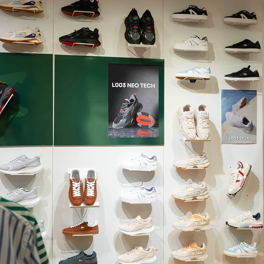 Encontra Lacoste en nuestro centro comercial