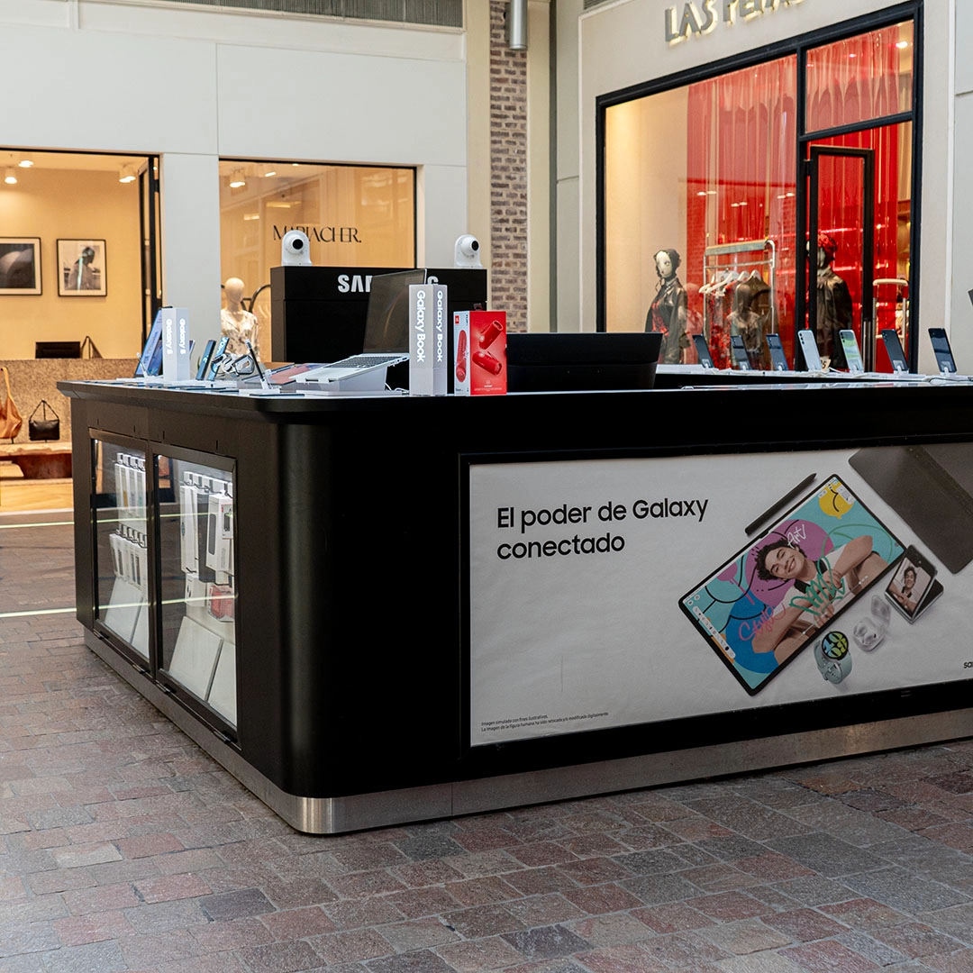 Encontra Samsung en nuestro centro comercial